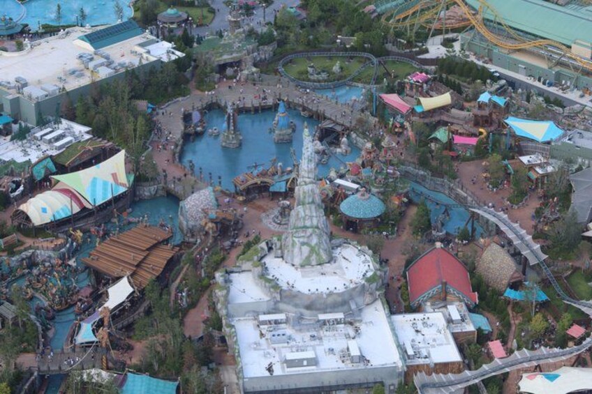 Family pack Day/After-hours 31 Miles Helicopter Tour Theme Parks 2