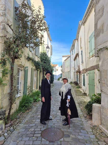 Guided 1920s costume tour, Saint-Martin-de-Ré 1