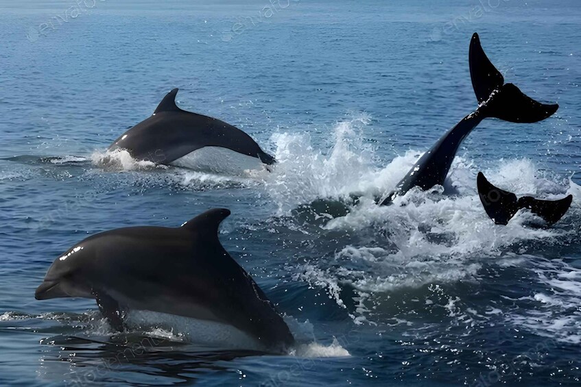 Golfo Aranci: Sunset Dolphin-Watching Dinghy Tour 1