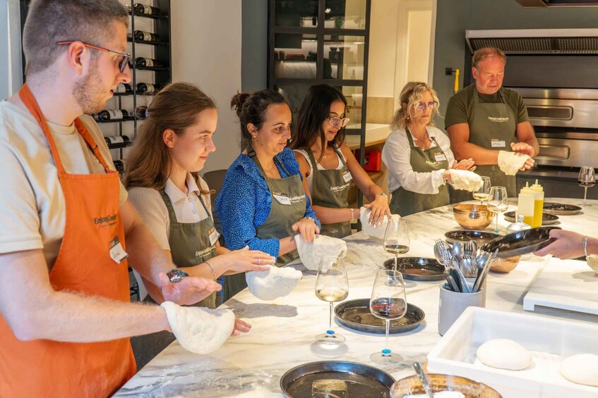Picture 6 for Activity 3-in-1 Cooking Class: Pizza, Pasta, Italian Dessert & Wine 2