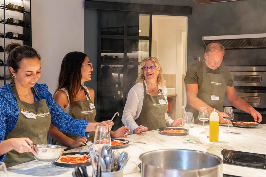 Picture 11 for Activity 3-in-1 Cooking Class: Pizza, Pasta, Italian Dessert & Wine 3