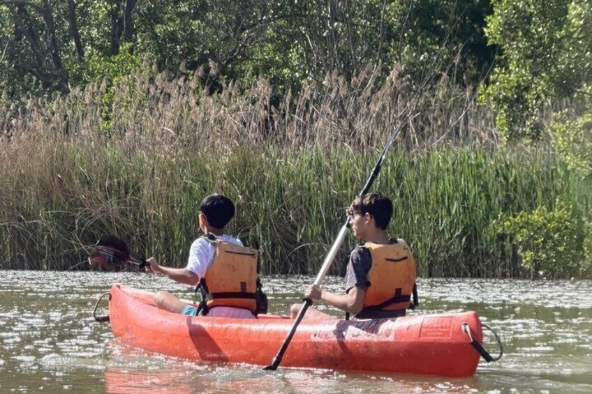 Canoe descent of the Carrion 3