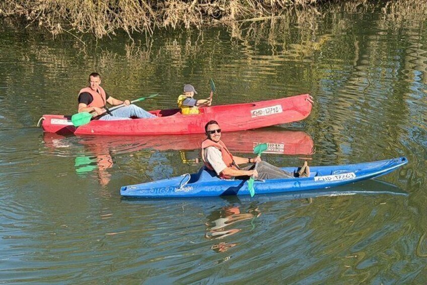 Canoe descent of the Carrion 2
