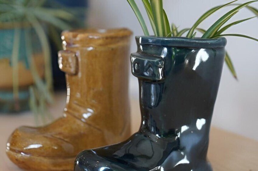 Bitty Boots Clay Shotglass Workshop 1