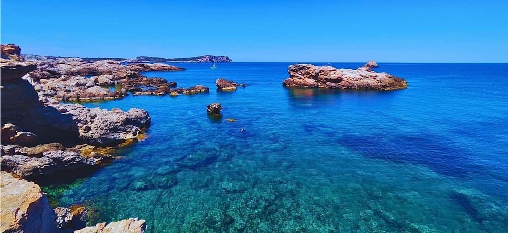 Picture 4 for Activity Coasteering Cala Comte Ibiza: Jumps, Snorkel & Photos 5
