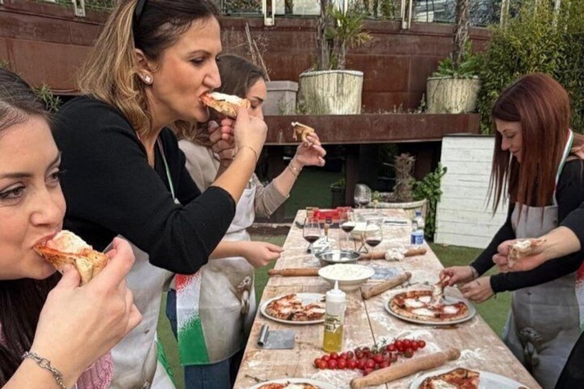 Florence Pizza and Pasta Cooking Class with Professional Chef 3