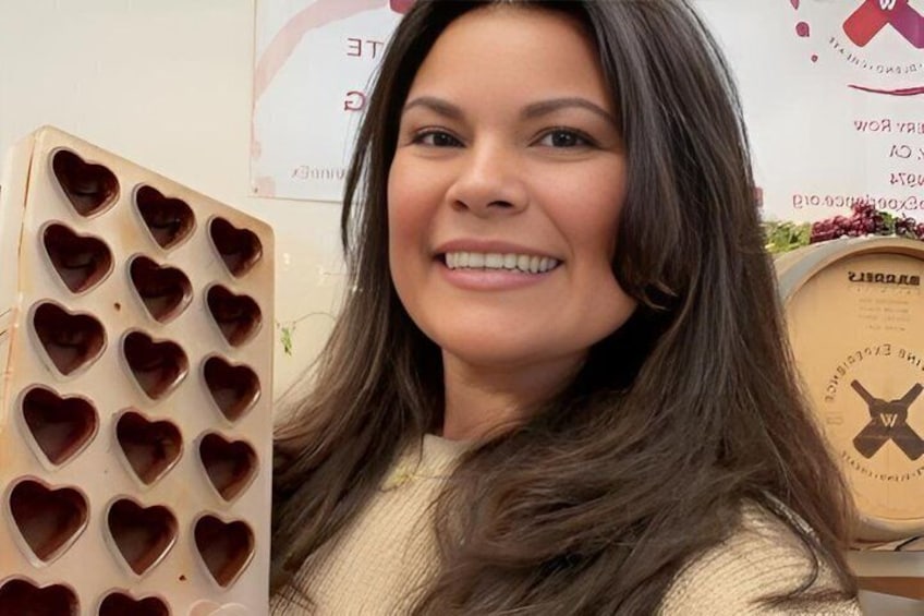 Chocolates and Cheers Chocolate Making and Optional Wine Tasting 2