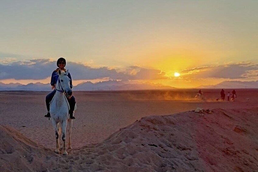 Sunset Horse and Camel Riding Adventure from Hurghada 1