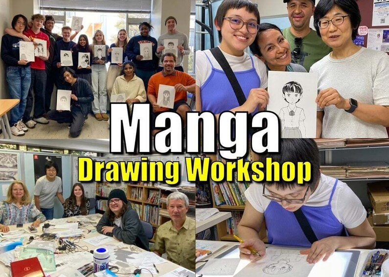 Tokyo: Manga, Anime Drawing Workshop with a Pro Manga Artist 1