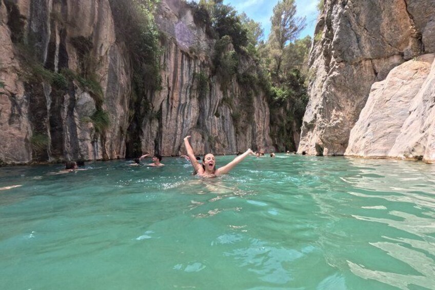 From Peñíscola Montanejos Natural Pools and Waterfall Day Trip 1