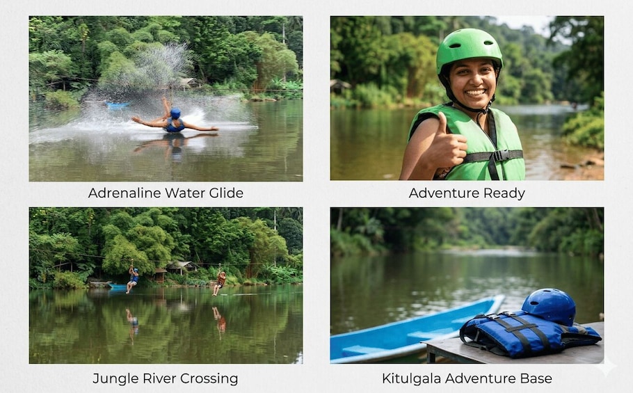 Picture 7 for Activity Kitulgala: Adventure Day with Rafting, Zipline & Canyoning 5