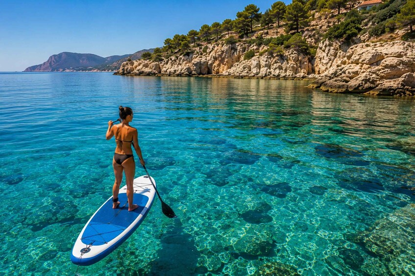 Côte Bleue: Paddleboard rental and exploration of the coves 2