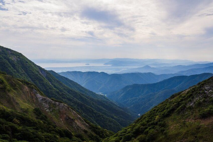 Mt Ibuki Drive and Hike up to the Sky Tour Private Car Guided 3
