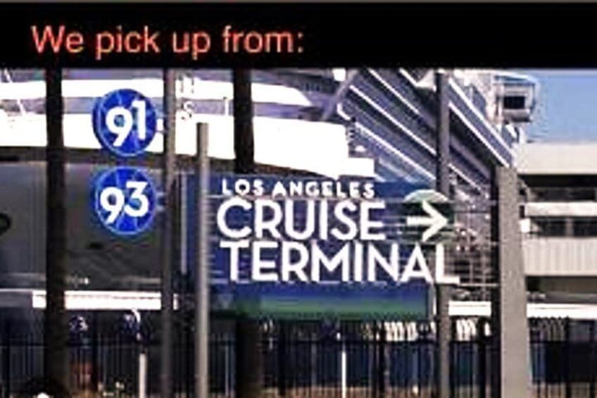 Tour of LA and Hollywood from Royal Caribbean Cruise Terminal 2