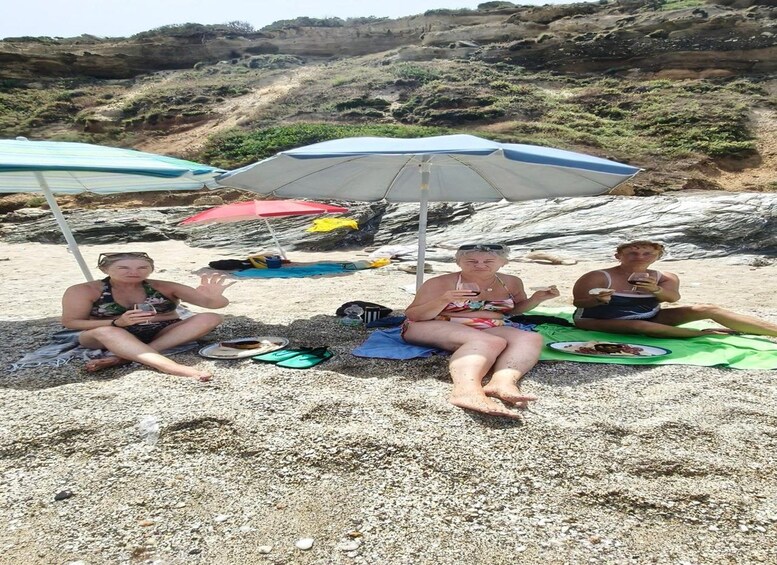Picture 8 for Activity From Alghero: Luxury in Nature – Secret Beaches, Snorkeling and Lunch 3