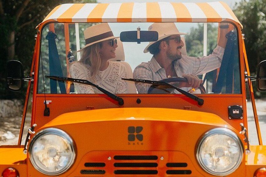Rental of Electric Mini Moke in Majorca Private Tour 1