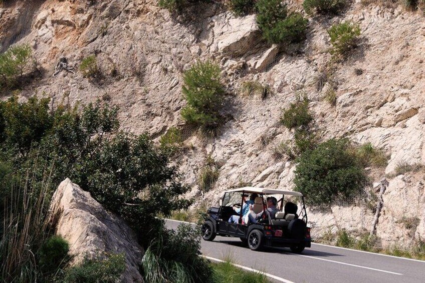 Rental of Electric Mini Moke in Majorca Private Tour 5