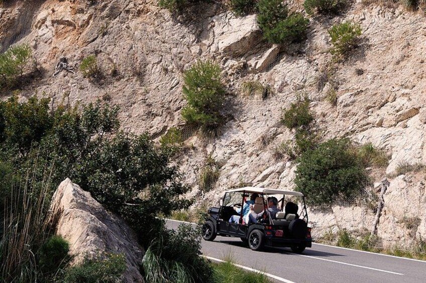 Rental of Electric Mini Moke in Majorca Private Tour 5