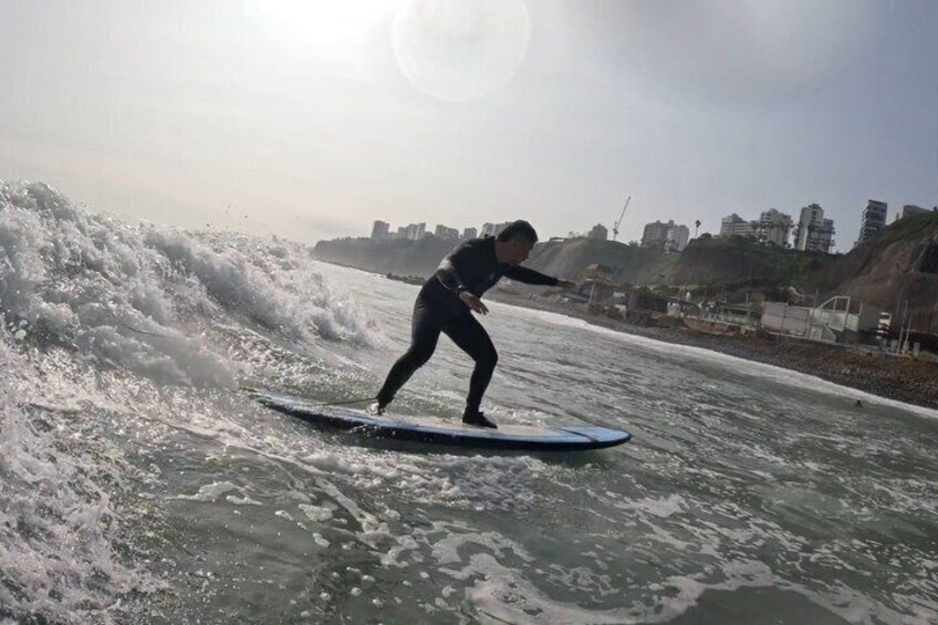 Connect with the Pacific Ocean discover the soul of Lima surfing 4