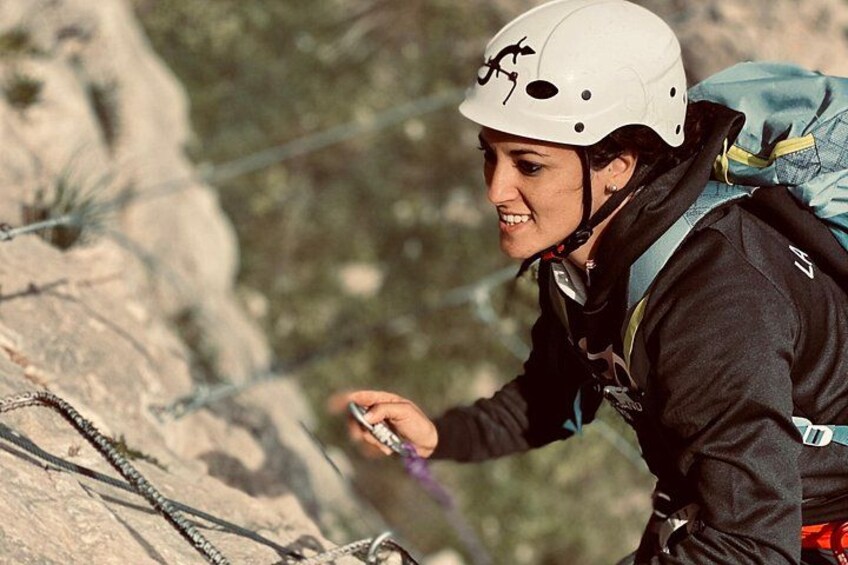 Via Ferrata El Caminito del Rey El Chorro with professional guide 3