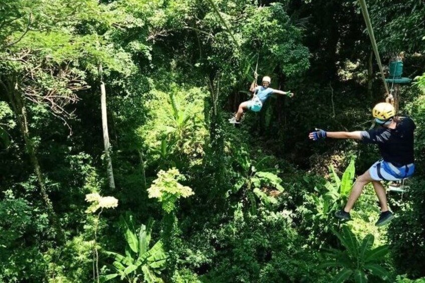 Free Fall Jump and 100m Zipline in Phuket by Jungle Xtrem 5