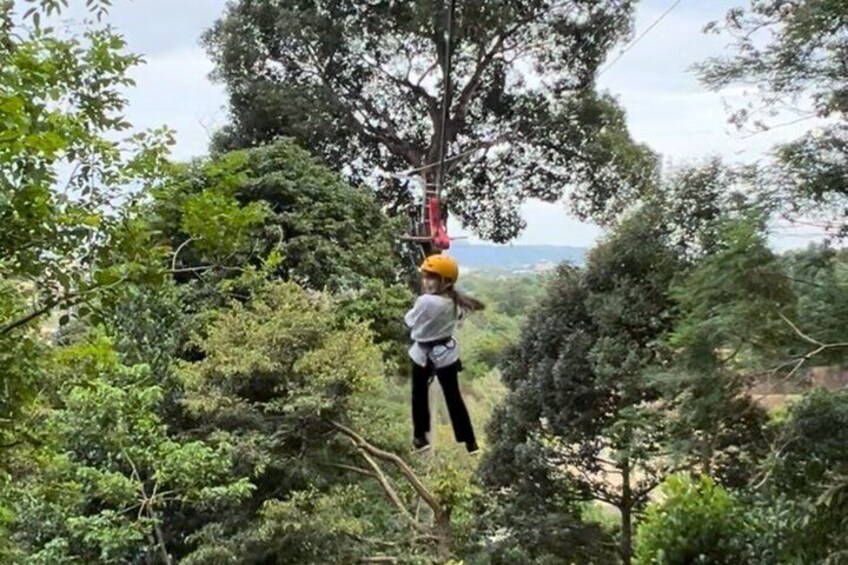Free Fall Jump and 100m Zipline in Phuket by Jungle Xtrem 2