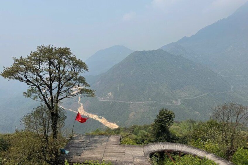 Sapa Waterfalls and Glass Bridge Adventure with Local Hot Pot 3