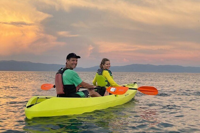 Sunset Kayak Tour in Tahoe City For 2 People Double Kayak 2
