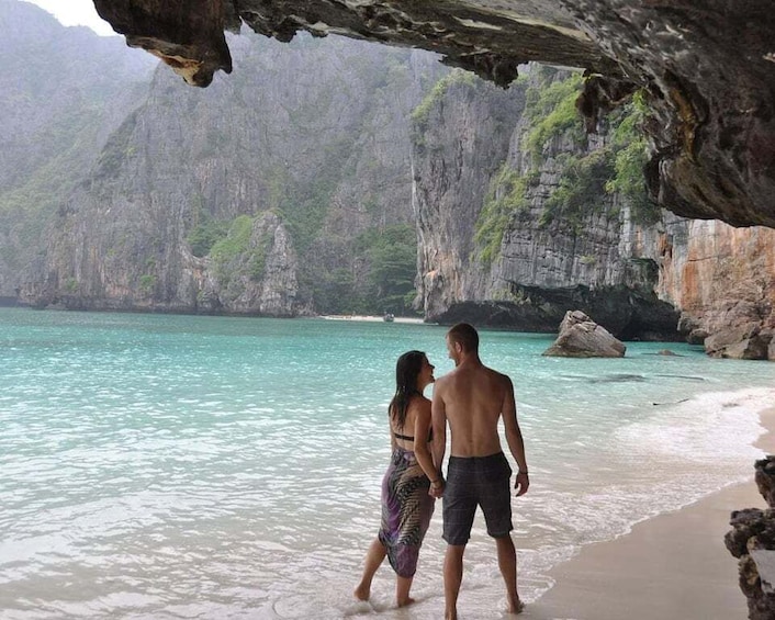 Picture 5 for Activity Phuket: Private Sunrise Tour to Phi Phi & Bamboo Islands 3