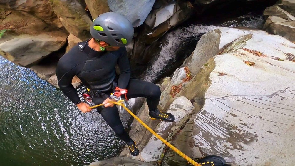 Picture 5 for Activity Azores: Salto do Cabrito Canyoning Adventure 3