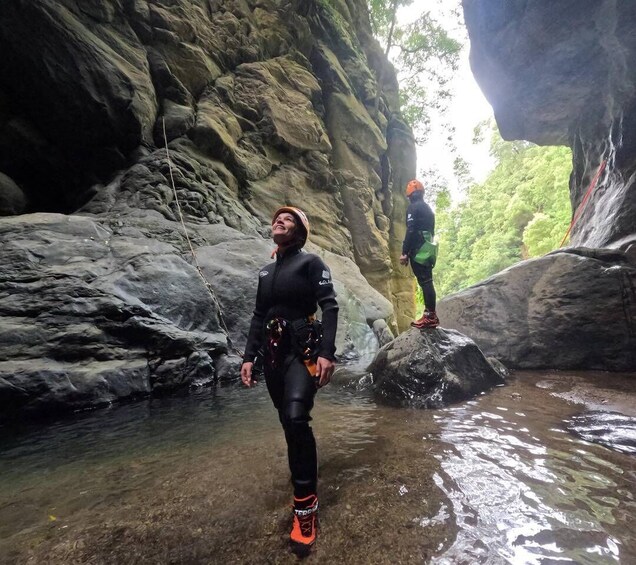Picture 8 for Activity Azores: Salto do Cabrito Canyoning Adventure 2