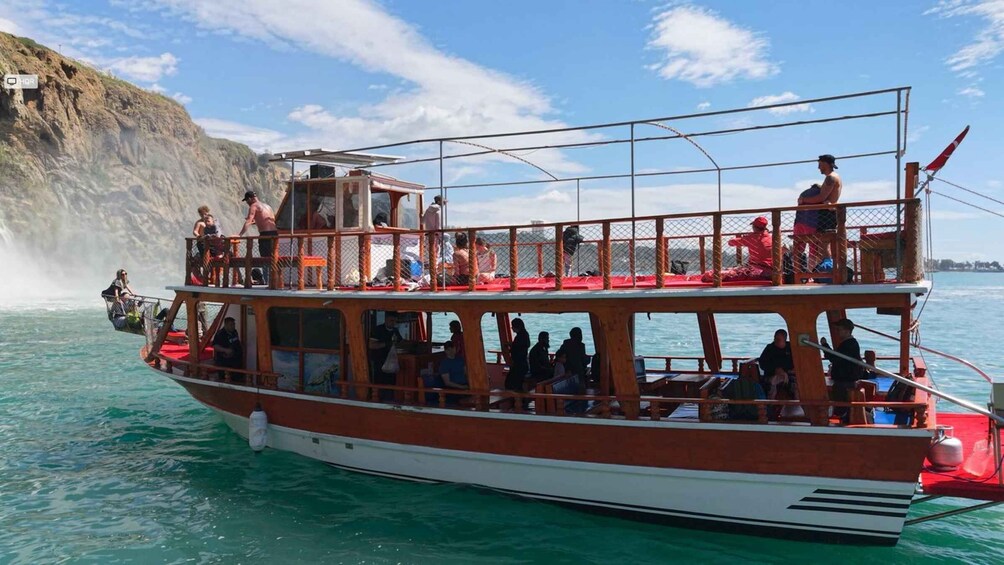 Picture 13 for Activity Antalya: Duden Waterfall Sunset Cruise with Unlimited Wine 3