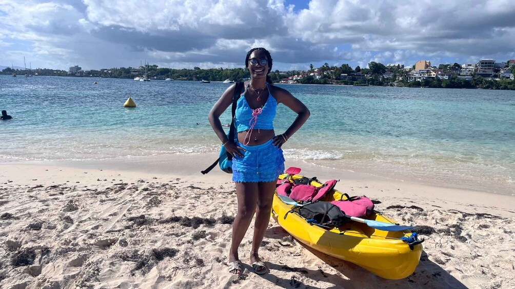 Picture 5 for Activity Sainte-Anne: Walk, Creole Lunch, and Kayaking to the Gosier Islet (VIP Tour) 2