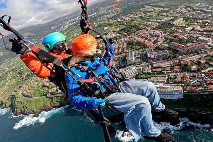 Paragliding Above Puerto De la Cruz 2