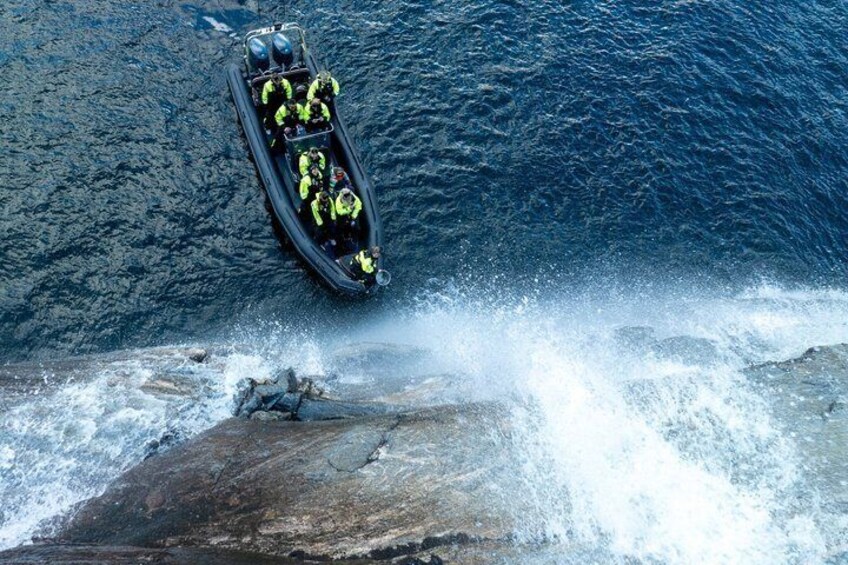 RIB Adventure to Modalen Guided Fjord Safari from Bergen 1