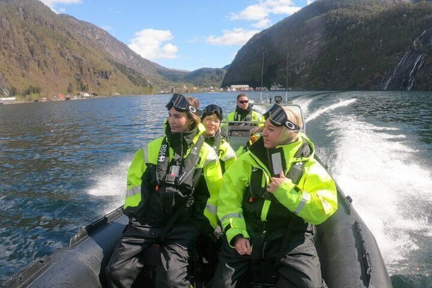 RIB Adventure to Modalen Guided Fjord Safari from Bergen 2