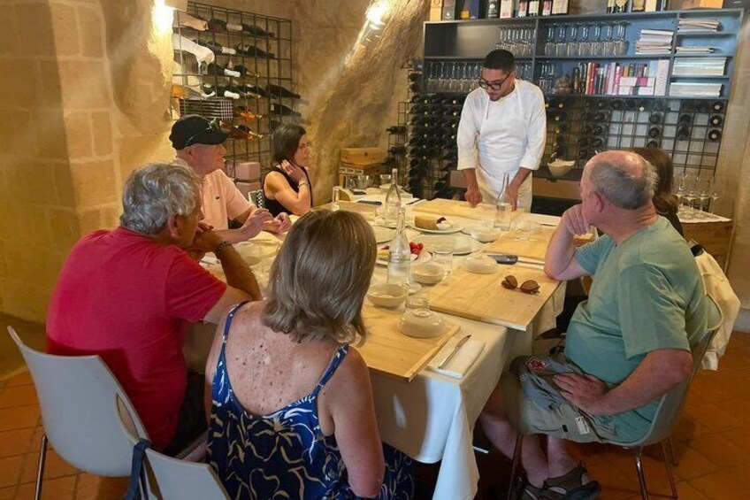 Small Group Matera Pasta Making Class and Wine Pairing 3