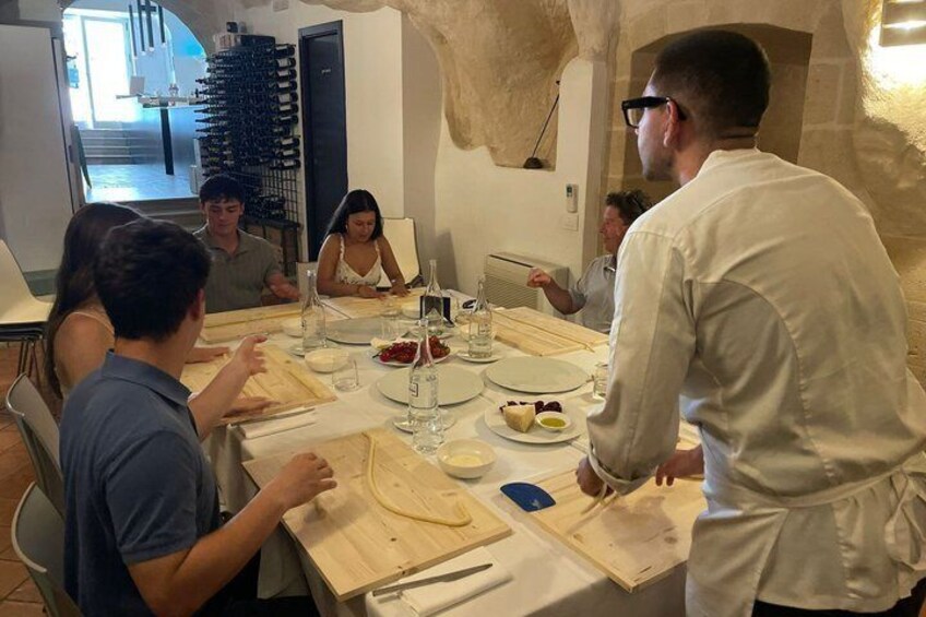 Small Group Matera Pasta Making Class and Wine Pairing 4
