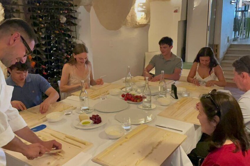 Small Group Matera Pasta Making Class and Wine Pairing 5