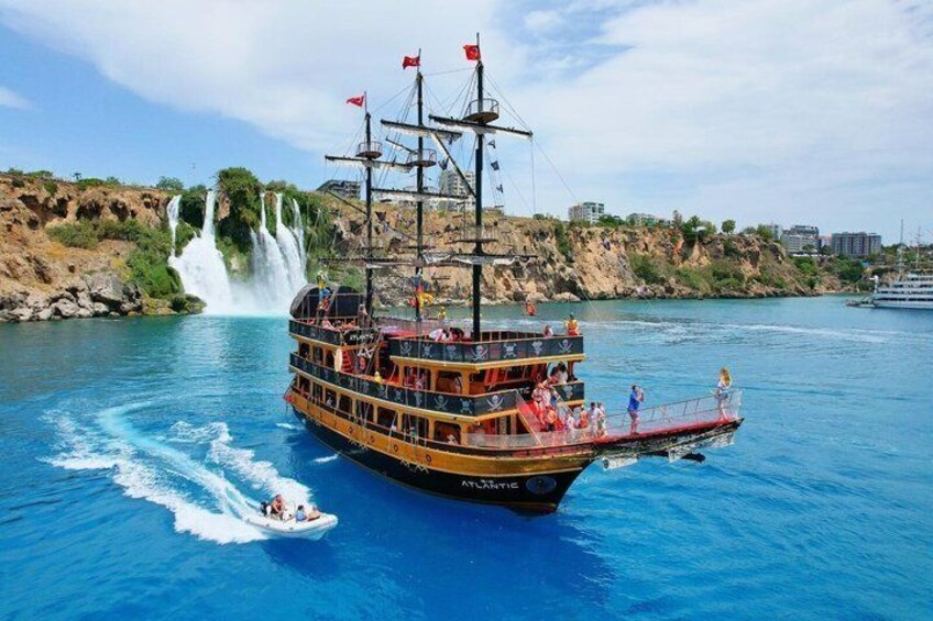 Antalya Pirate Boat Trip Foam Party with Lunch and Transfers 1