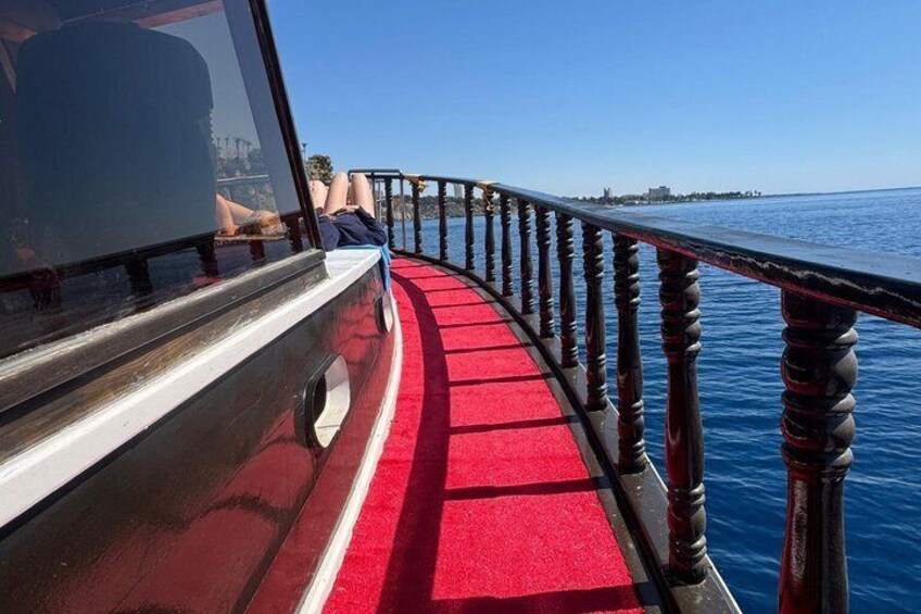 Antalya Waterfall Boat Tour with Lunch Transfer and Soft Drinks 5