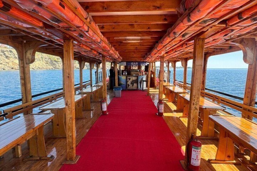 Antalya Waterfall Boat Tour with Lunch Transfer and Soft Drinks 3