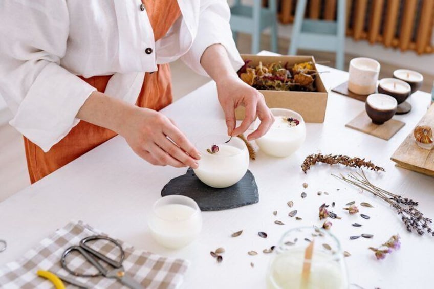 DIY Candle Making Class at a Local Brewery in Charlotte 1