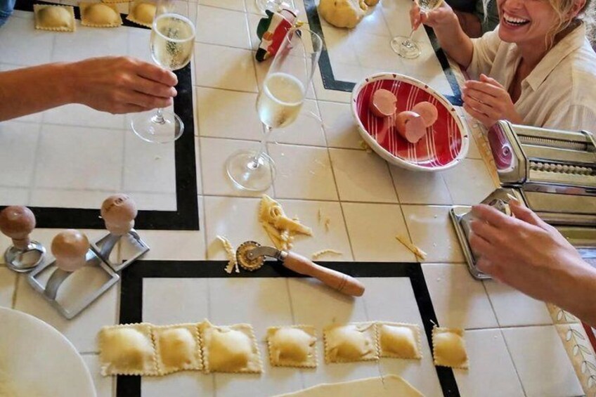 Civitavecchia Pasta and Tiramisu Cooking Class with Fine Wine 3