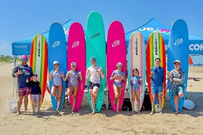 Private Group Surf Lessons South Padre Island 1