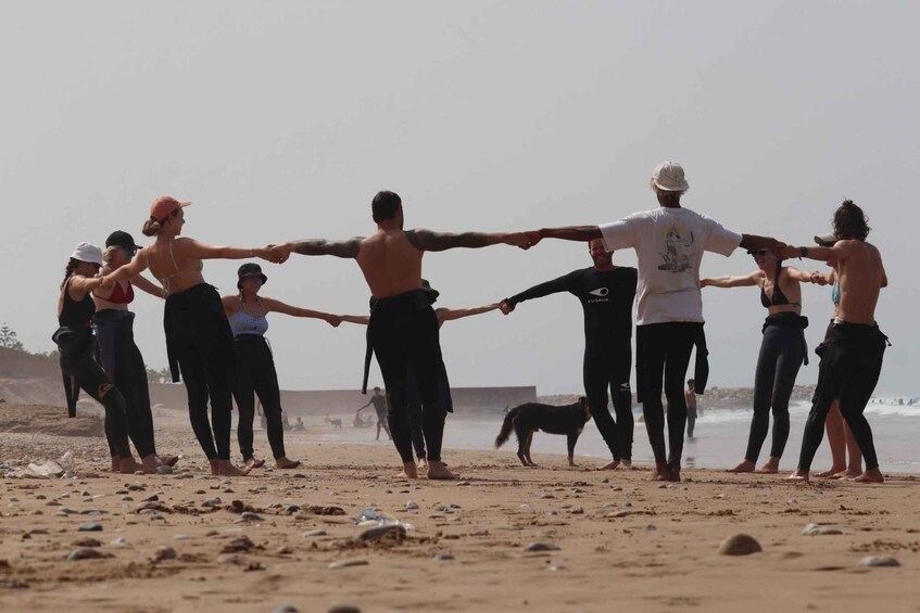 Picture 8 for Activity Tamraght: Beginner Surf Lesson with Equipment 2