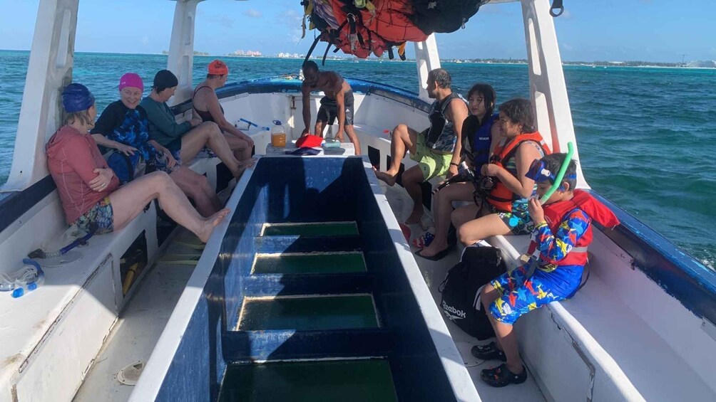 Picture 2 for Activity Bahamas: Glass Bottom Coral Reef Snorkeling Tour with Drinks 2