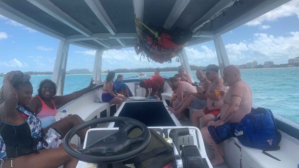 Picture 3 for Activity Bahamas: Glass Bottom Coral Reef Snorkeling Tour with Drinks 3