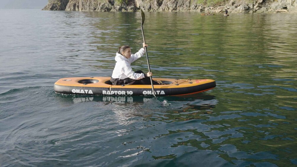 Picture 16 for Activity Vancouver UNESCO Biosphere Seals Snorkel Kayak Boat Tour 3