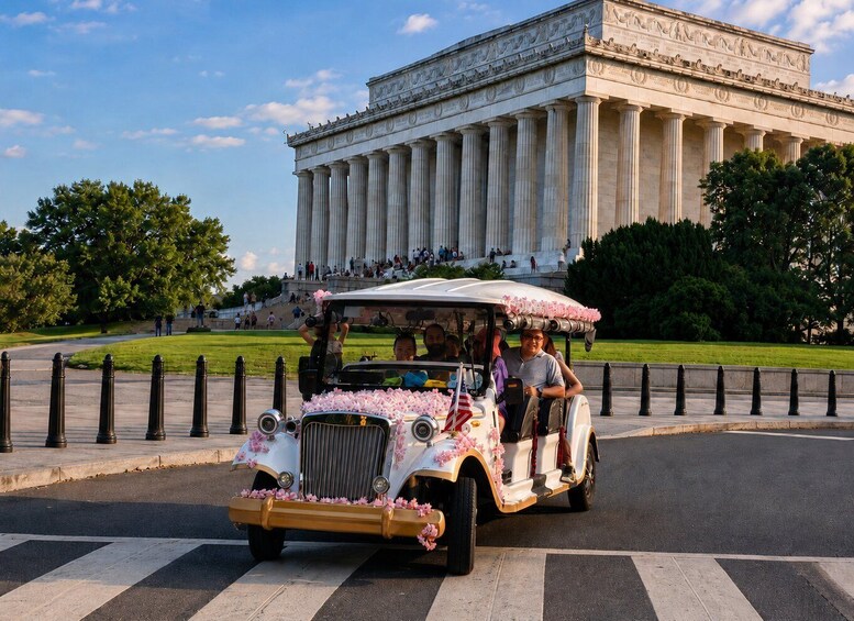 Picture 1 for Activity Washington, DC: Day & Night Guided Monuments Tour by E-Cart 3